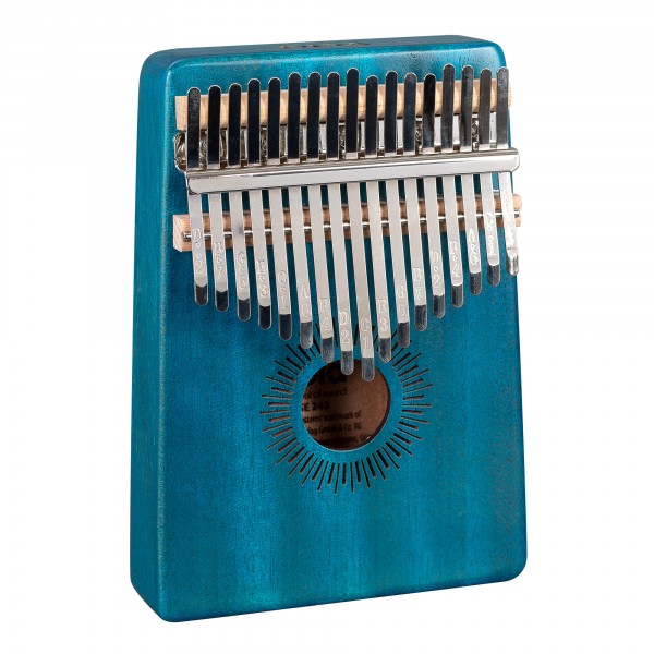 Sela Kalimba Mahagoni 17 Blau