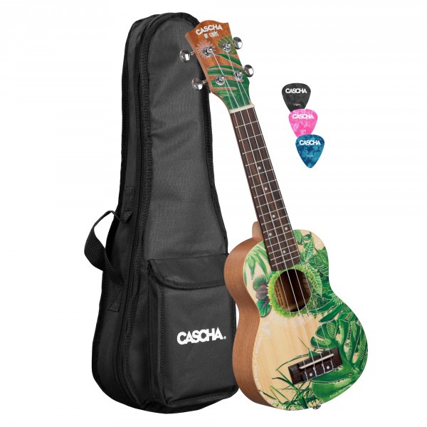 Sopran Ukulele Leafy