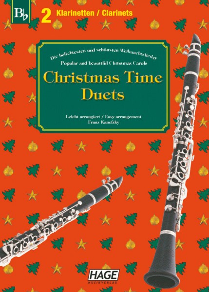 Christmas Time Duets für 2 Klarinetten