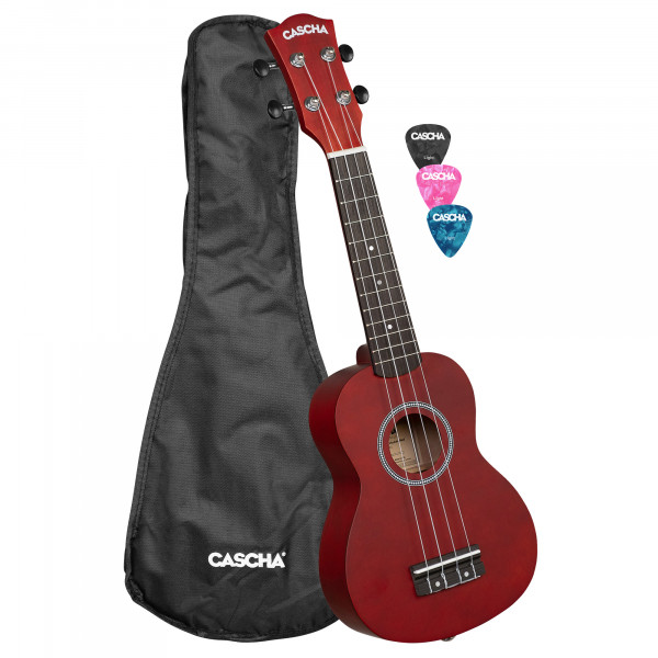 Sopran Ukulele Linde Rot