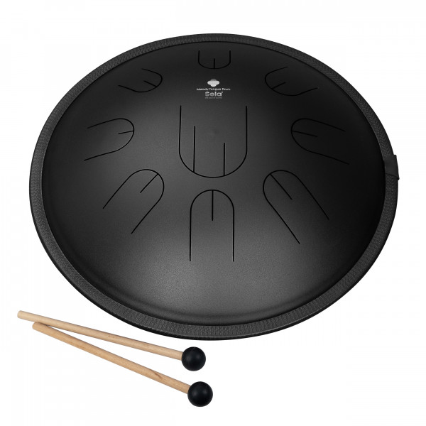 Melody Tongue Drum 14" D Kurd Black