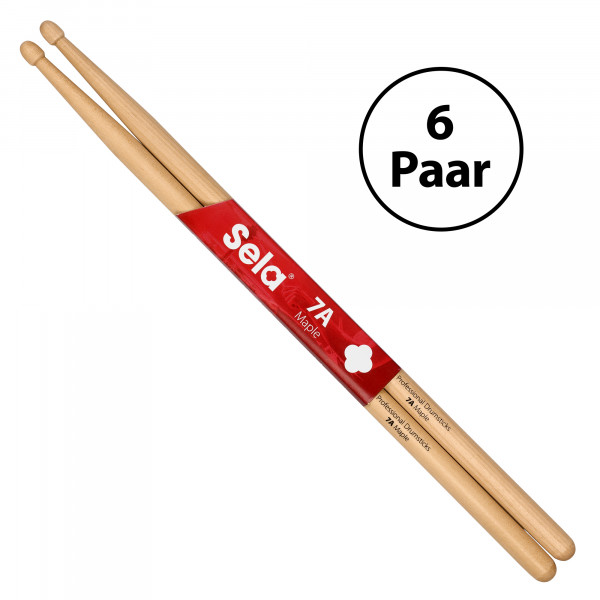 Professional Drumsticks 7A Maple (6 Paar)