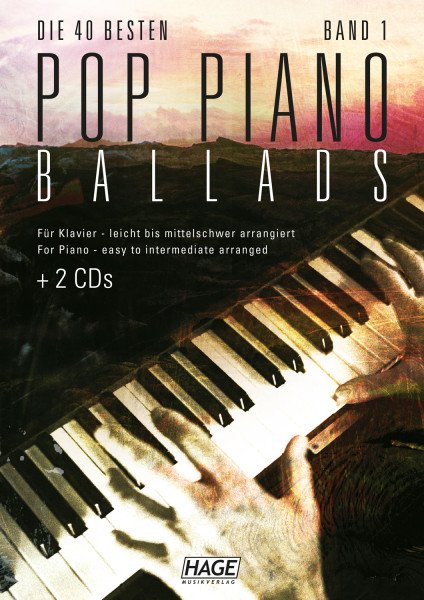 Pop Piano Ballads 1 (mit 2 CDs)
