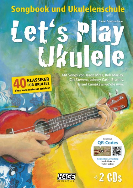 Let's Play Ukulele (mit 2 CDs)