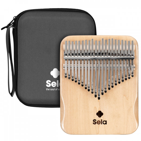 Sela Kalimba 21 Solid Ahorn