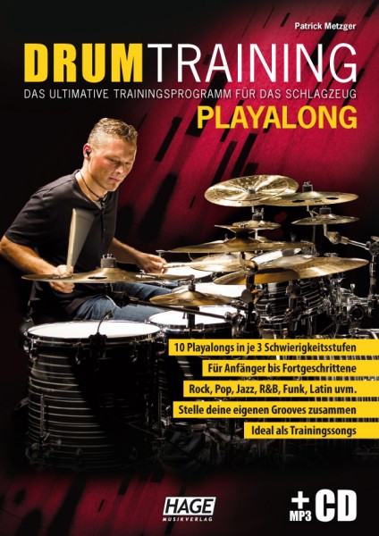 Drum Training Playalong (mit MP3-CD)