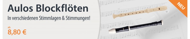 Flöten in Sopran, Tenor und Alt