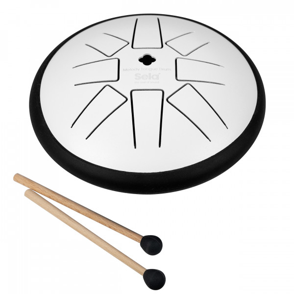 Melody Tongue Drum 6“ G Minor Pentatonic White