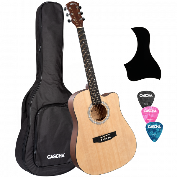 Student Series Dreadnought Gitarre Fichte Natur