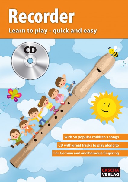 Recorder - Learn to play quick and easy (Englisch)