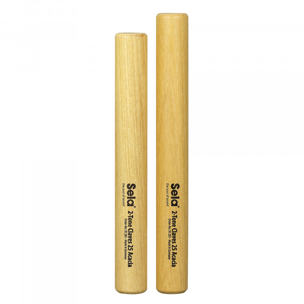 2-Tone Claves 25 Acacia