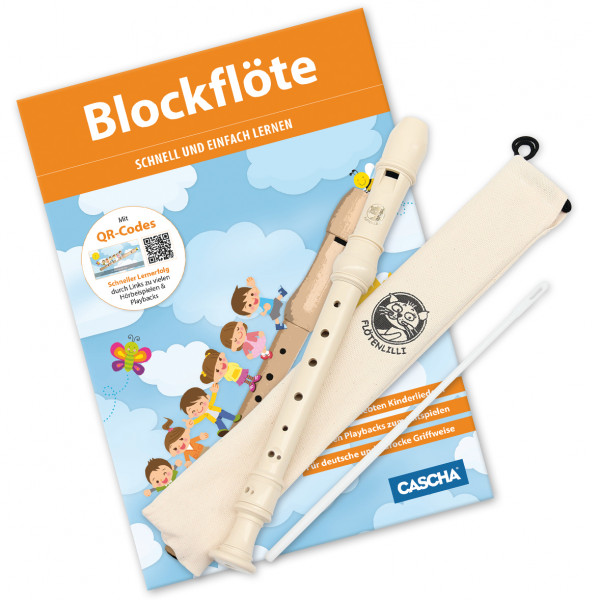 Blockflöten Set - Deutsche Griffweise