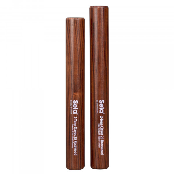2-Tone Claves 25 Rosewood