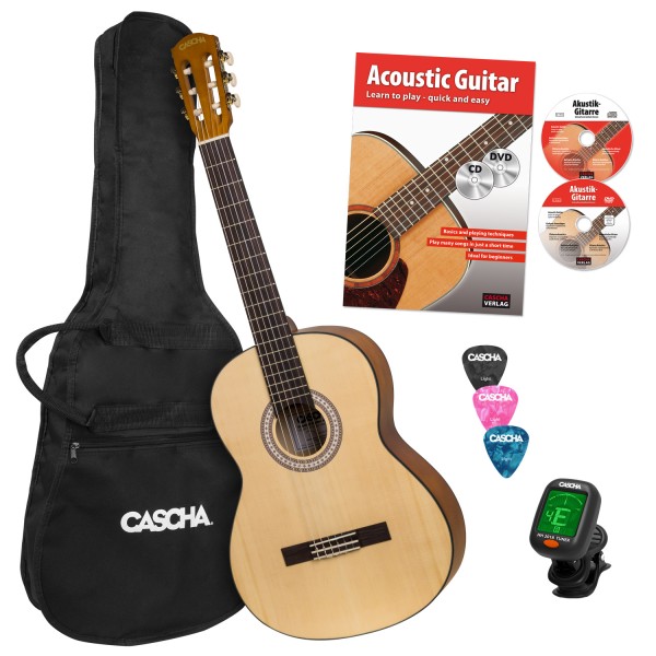 Student Series 4/4 Classical Guitar Bundle