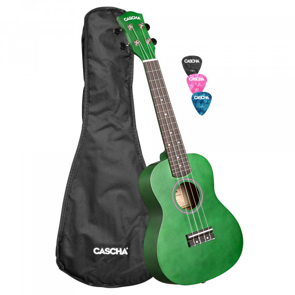 Konzert Ukulele Linde Green